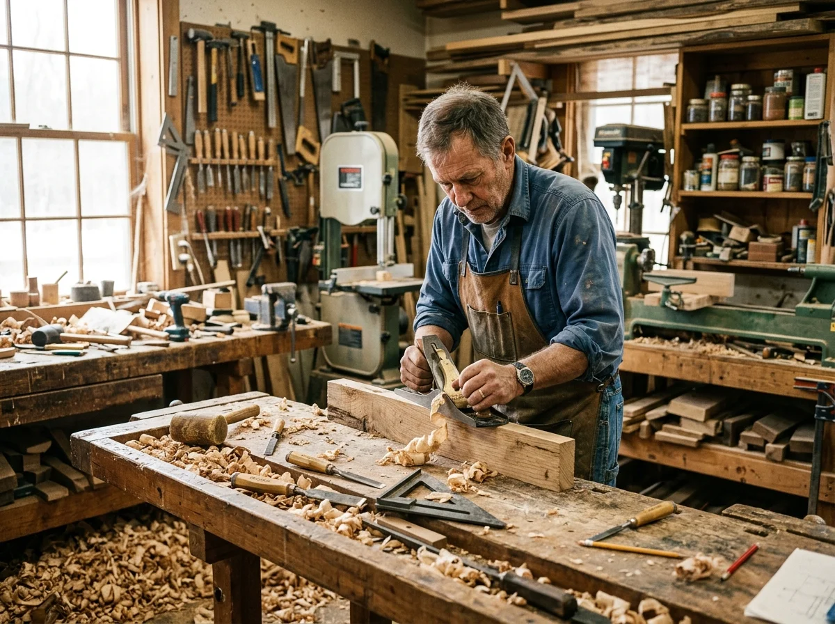 Cove & Tenon custom cabinetry and workshop San Diego