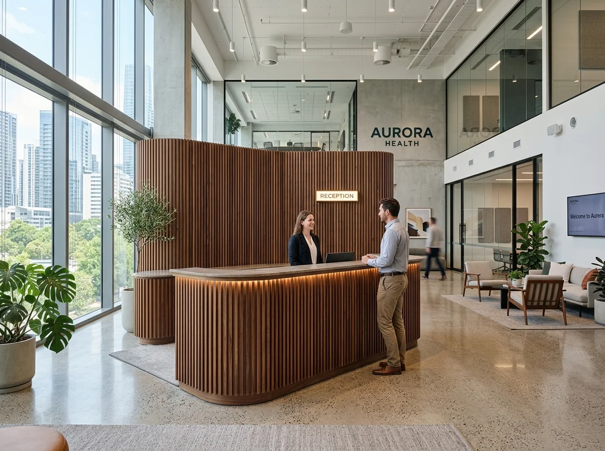 Commercial Millwork & Reception Areas